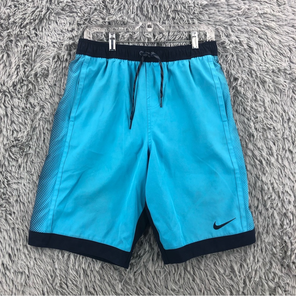 Nike Shorts Mens Board Medium Swim Trunks Swimsuit Mesh Lined Pockets